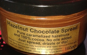 Iain Burnett Highland Chocolatier chocolate hazelnut spread